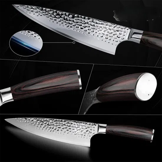 Японский острый кухонный нож премиум-класса из нержавеющей стали, 8-дюймовый дамасский кухонный нож шеф-повара